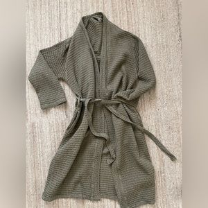 Hawkins NY Mara Organic Cotton Waffle Robe